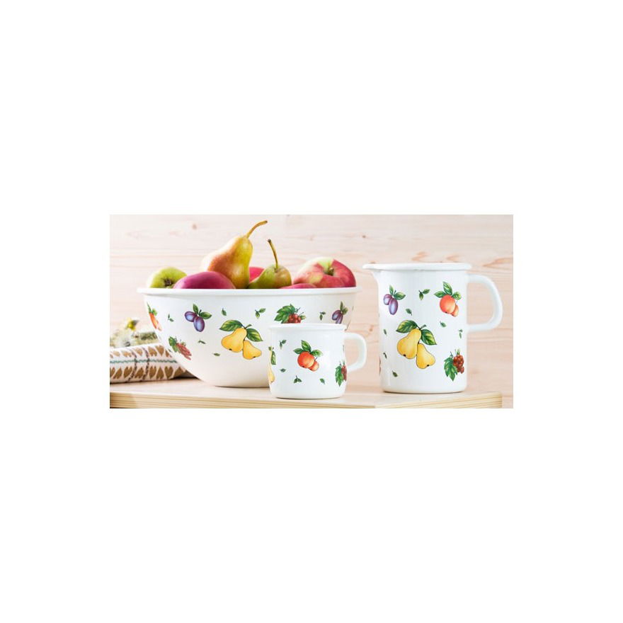 RIESS Fruit Garden 0,5 l - smaltovaná kuchyňská odměrka