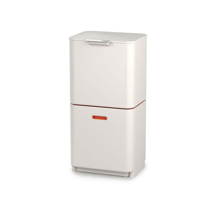 JOSEPH JOSEPH Intelligent Waste TotemMax 60 l popielaty - kosz do segregacji śmieci ze stali nierdzewnej