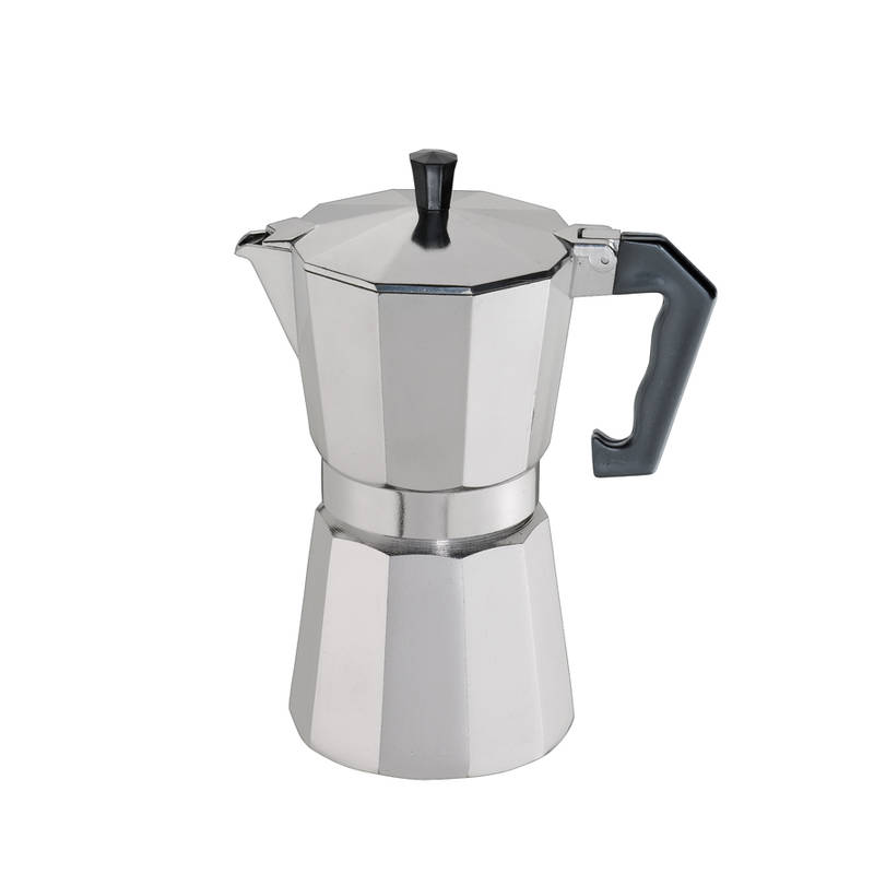 Hliníková moka konvička / express CILIO CLASSICO SILVER - na 9 šálků espressa (9 tz)