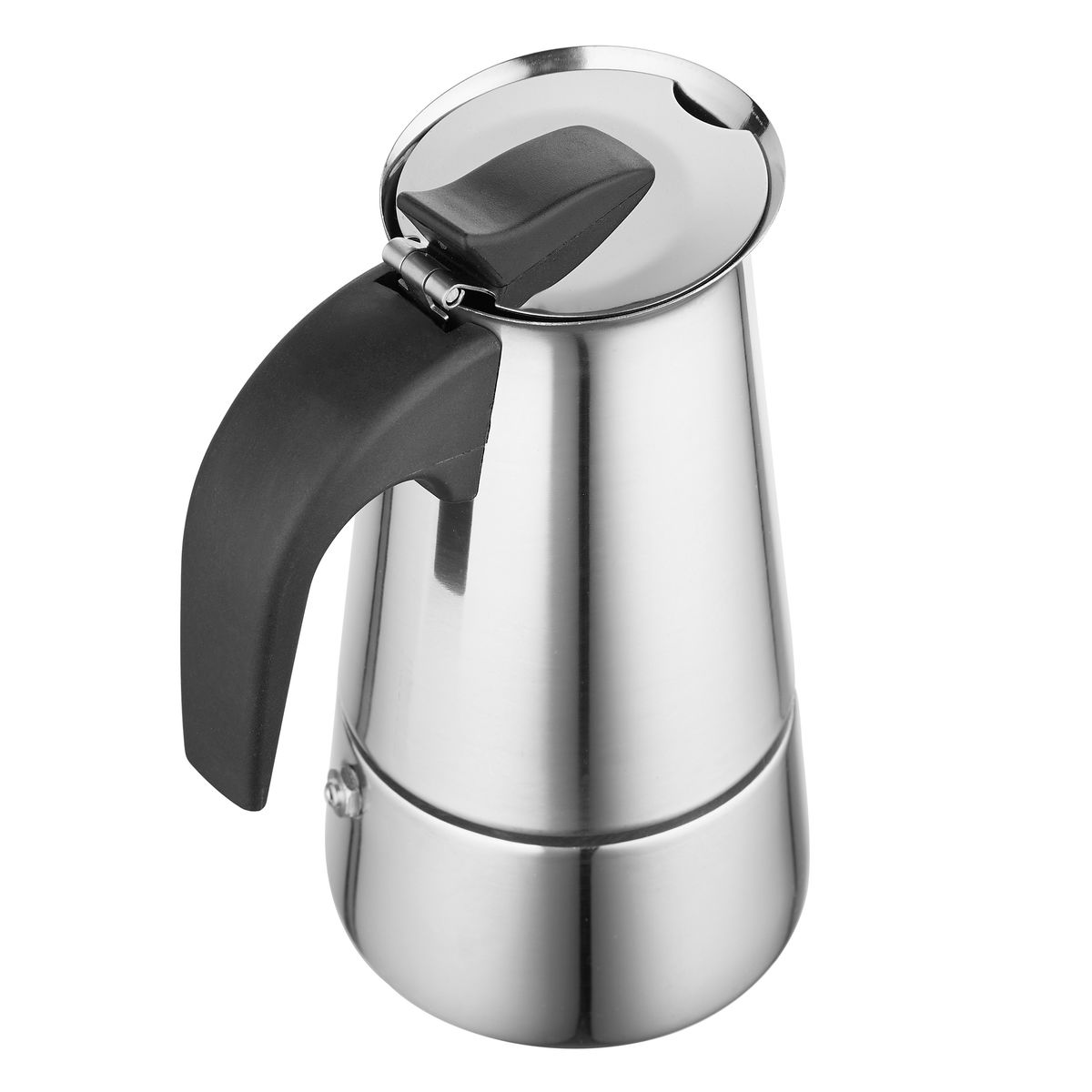 Oceľový tlakový kávovar FLORINA LUNGO - kafetiera pre 6 šálok espresso (6 tz)