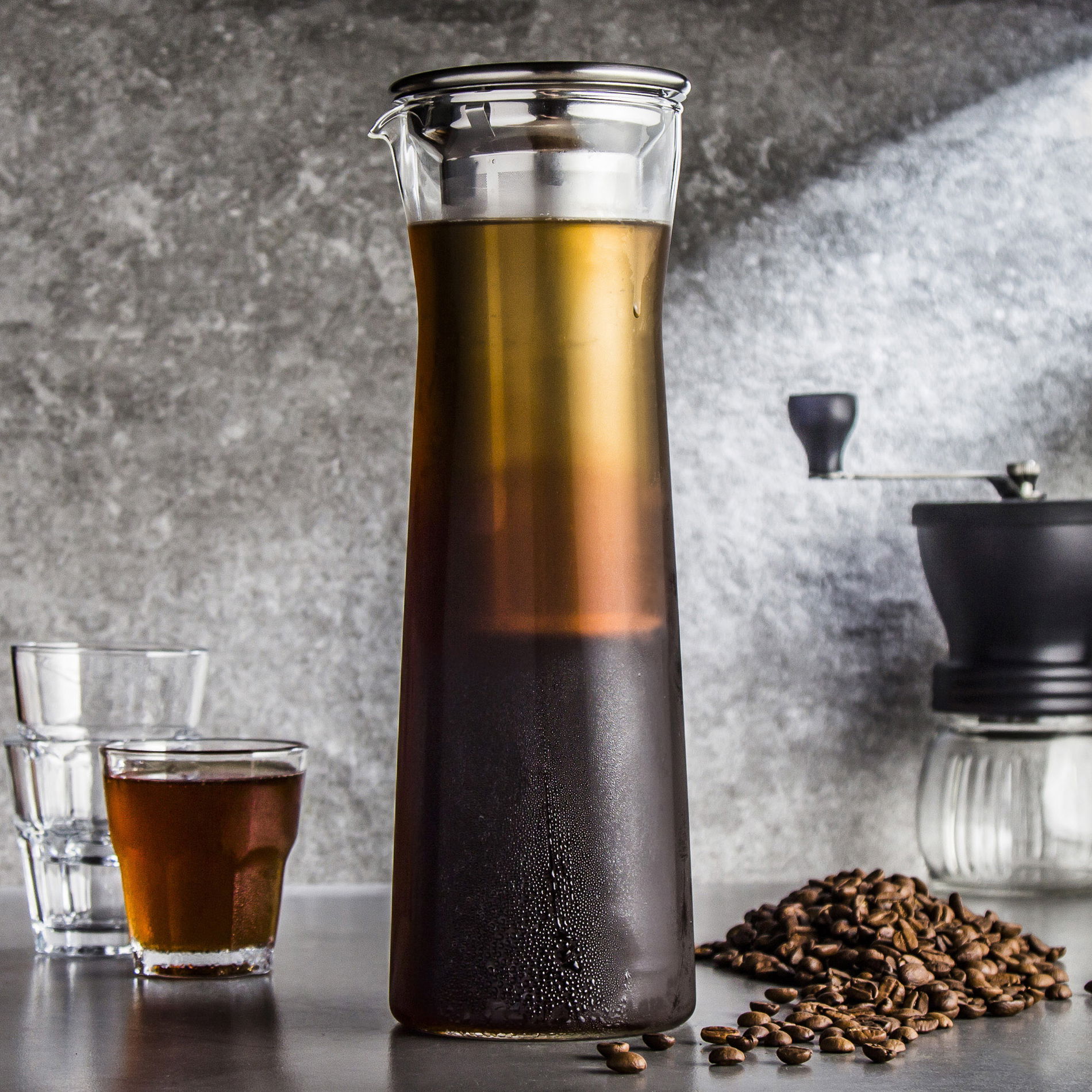 HARIO Cold Brew Coffee Jug 1 l - skleněný kávovar na studenou kávu