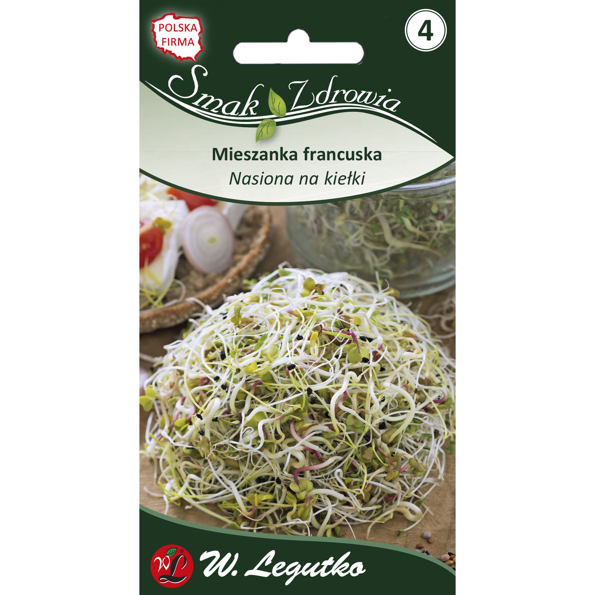 Semienka na klíčky W. LEGUTKO FRANCÚZSKA ZMES 20 g