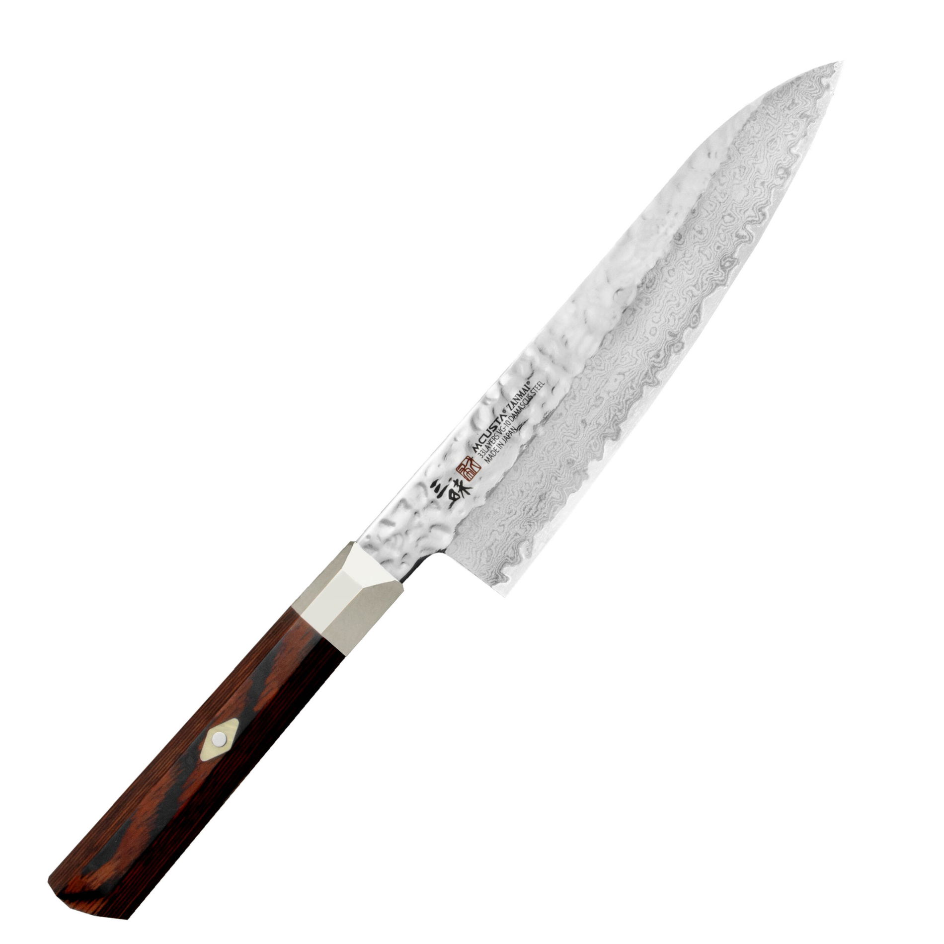 MCUSTA Zanmai Supreme Hammered 18 cm - japonský kuchársky nôž z nerezovej ocele
