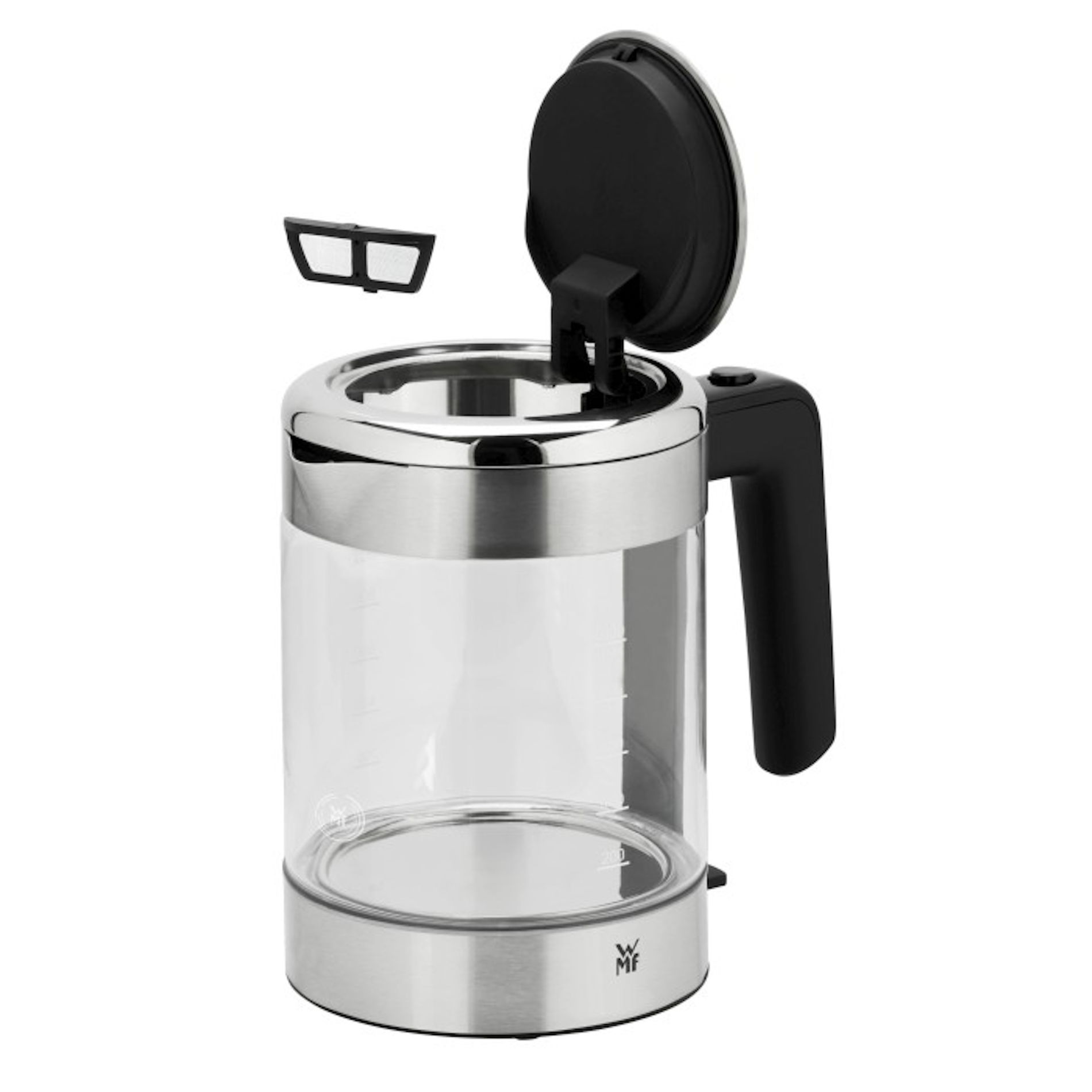 WMF Electro Kitchenminis 1l – skleněná rychlovarná bezdrátová konvice