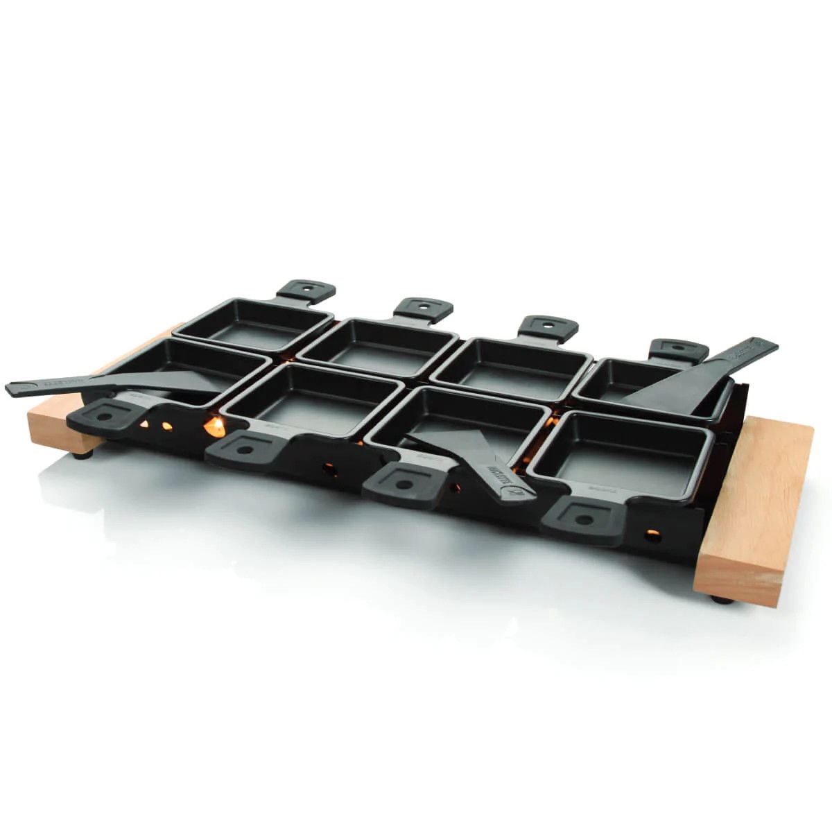 BOSKA Partyclette XL 8 ks - nádoby na pečenie raclette kovové