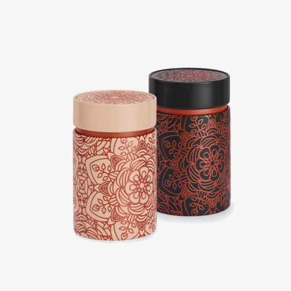 EIGENART nerezová plechovka na čaj MANDALA POWDER 150 g