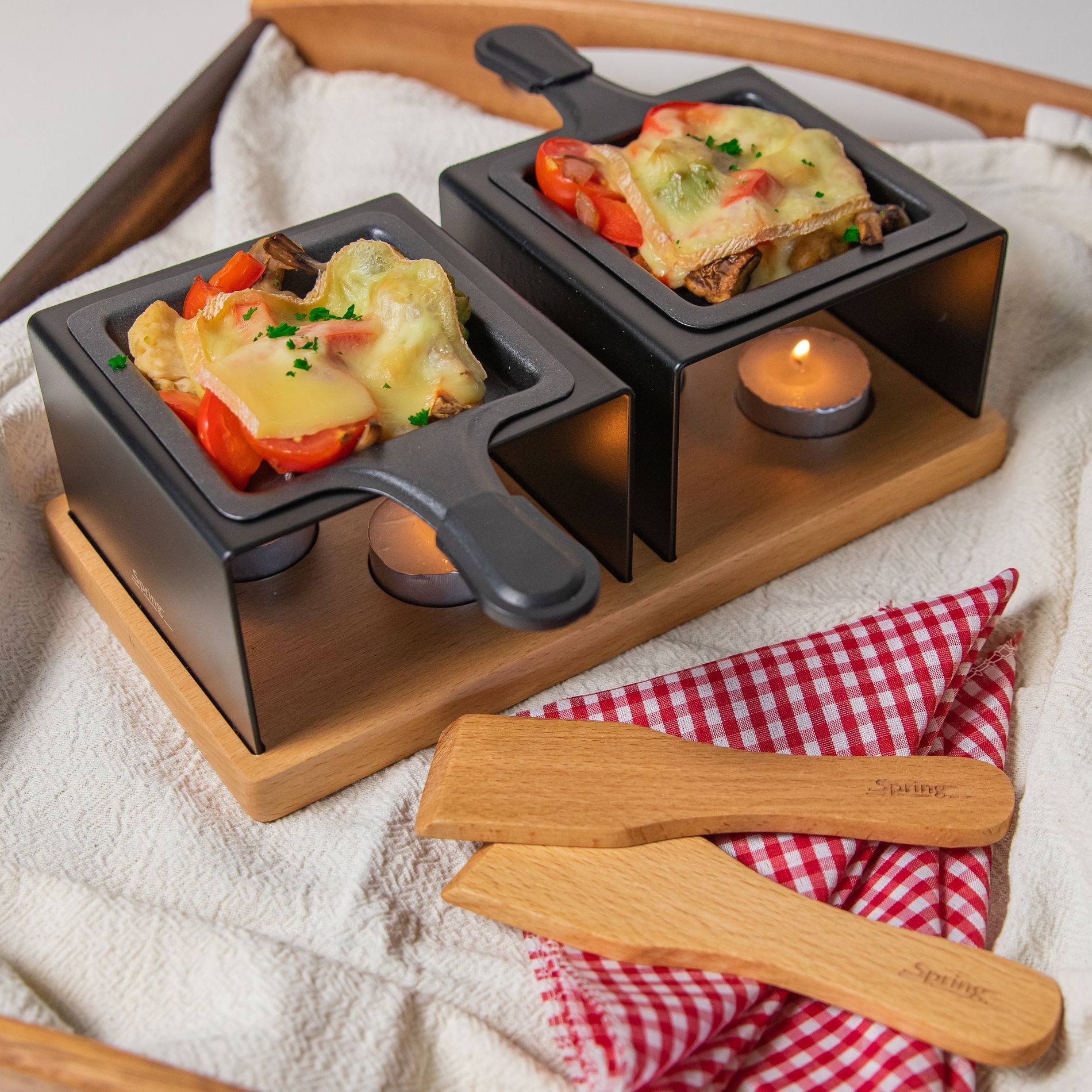 SPRING Gourmet Party - hliníková nádoba na pečení raclette