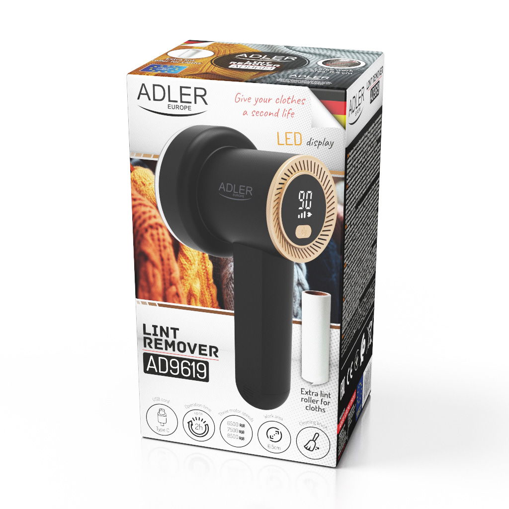 ADLER AD 9619 - golarka elektryczna do ubrań