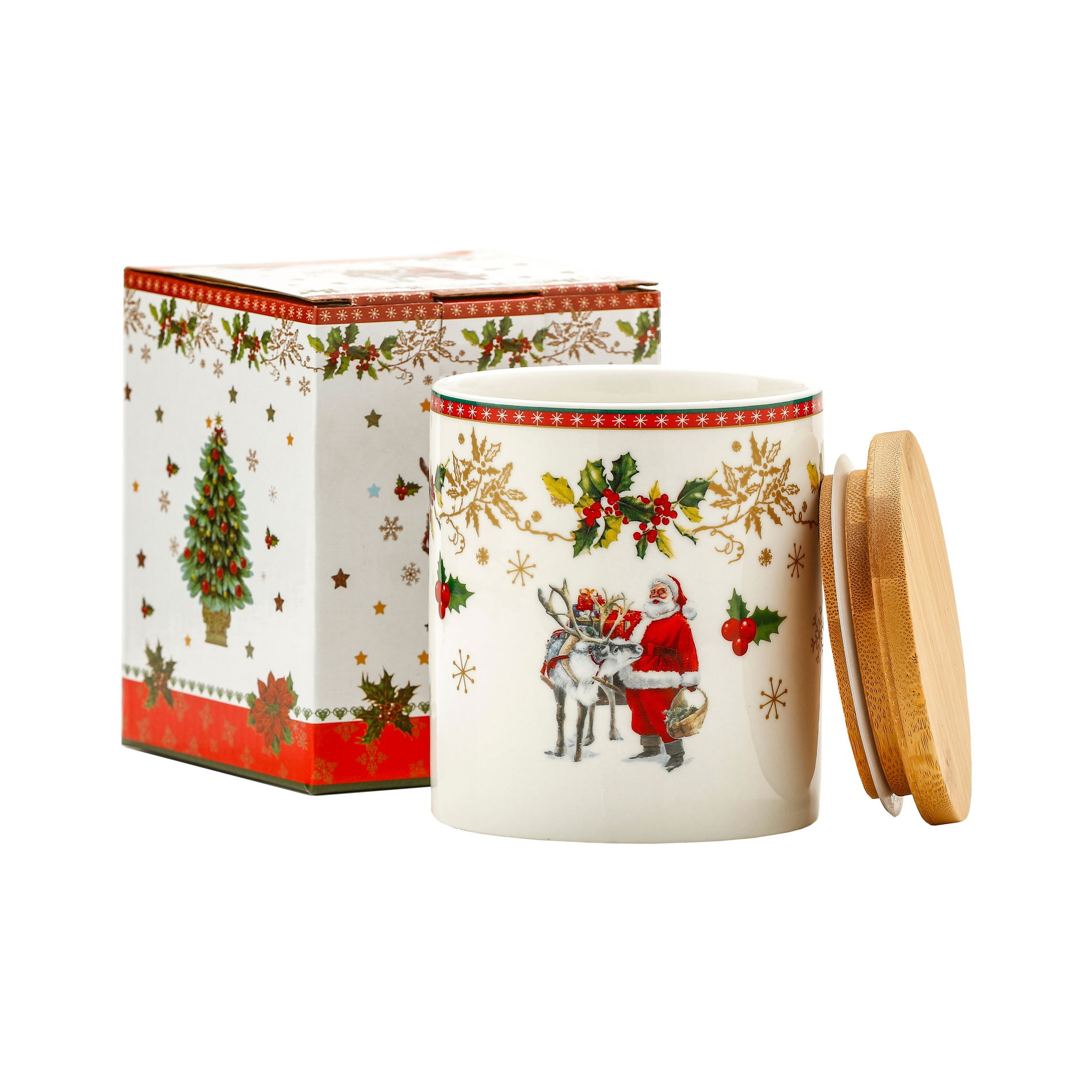 Porcelánová nádoba na jedlo MAGIC CHRISTMAS 0,7 l