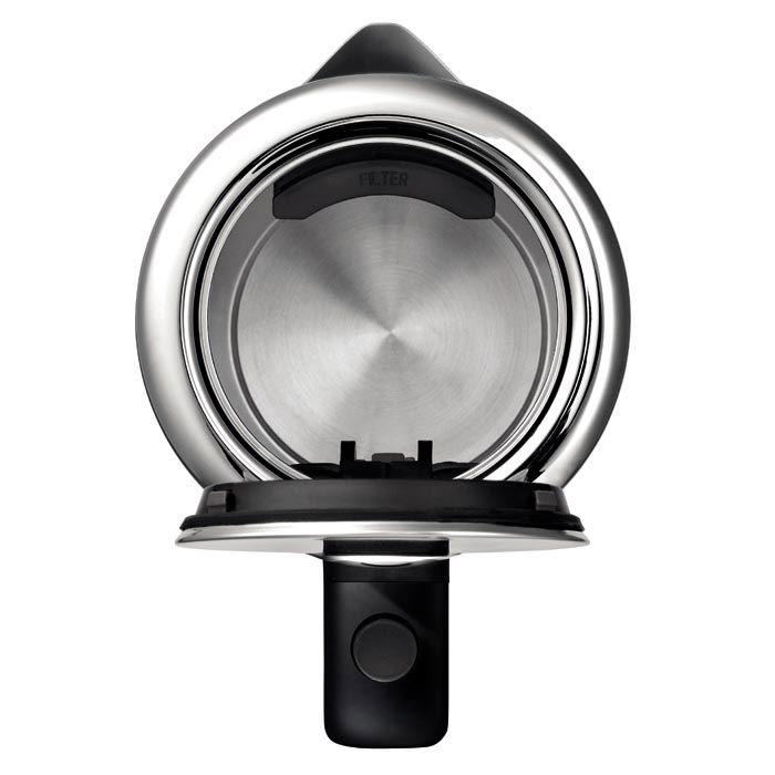 WMF Electro Kitchenminis mini srebrny 0,8 l - czajnik elektryczny bezprzewodowy ze stali nierdzewnej