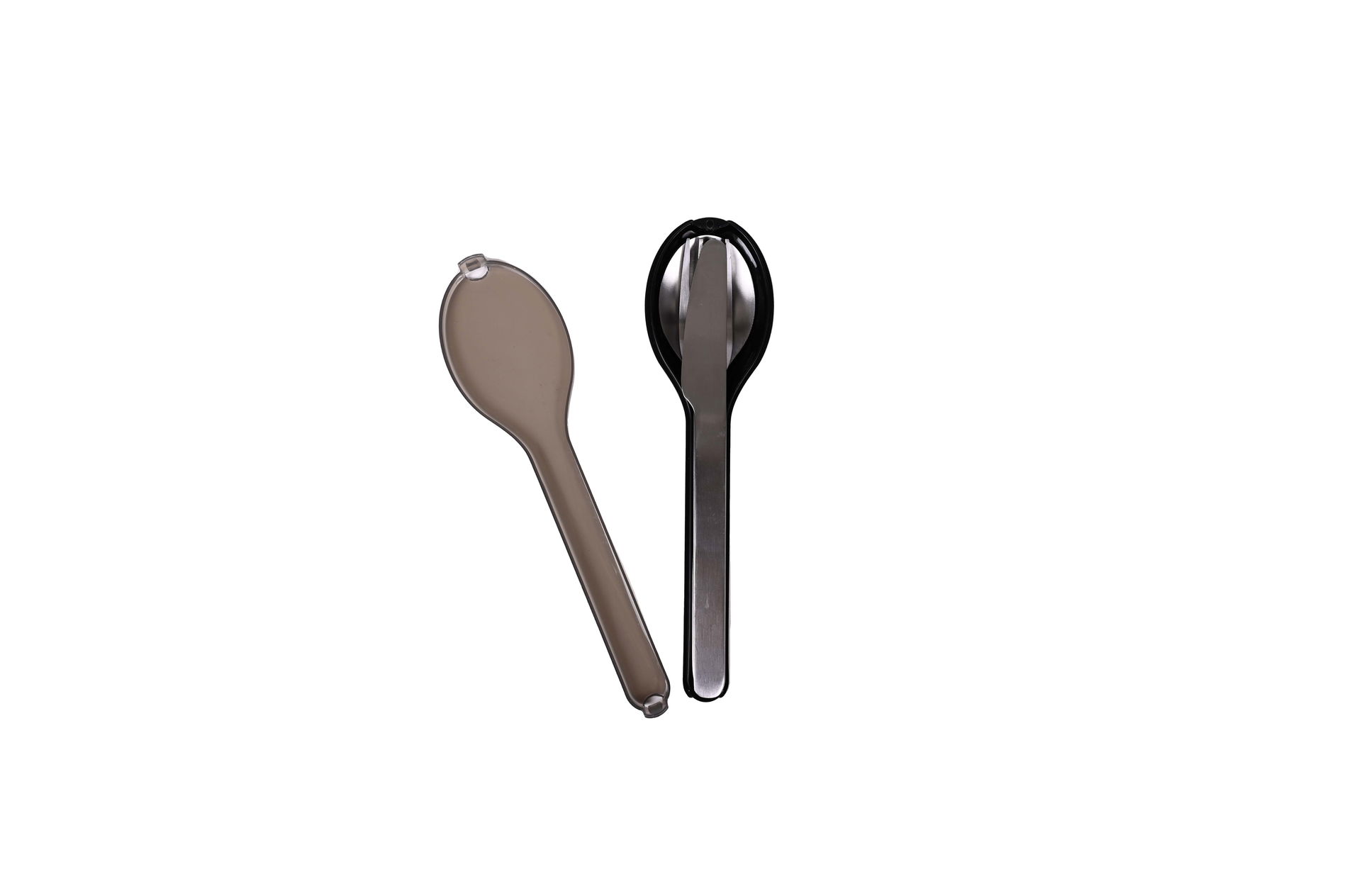 SAGAFORM Outdoor Eating 4 el. - komplet sztućców ze stali nierdzewnej w etui