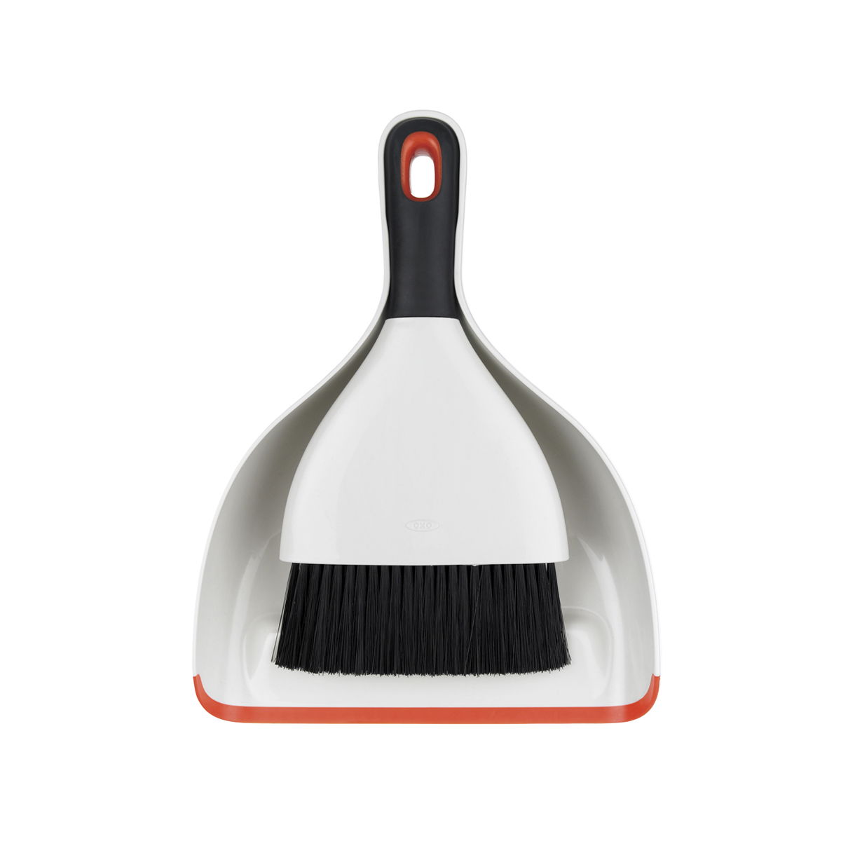 OXO Good Grips Dustpan & Brush béžové - plastová metla a lopatka na zametanie