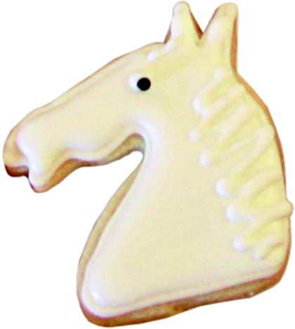 Kovová forma / vykrajovátko na sušenky BIRKMANN HORSE HEAD 6,5 cm
