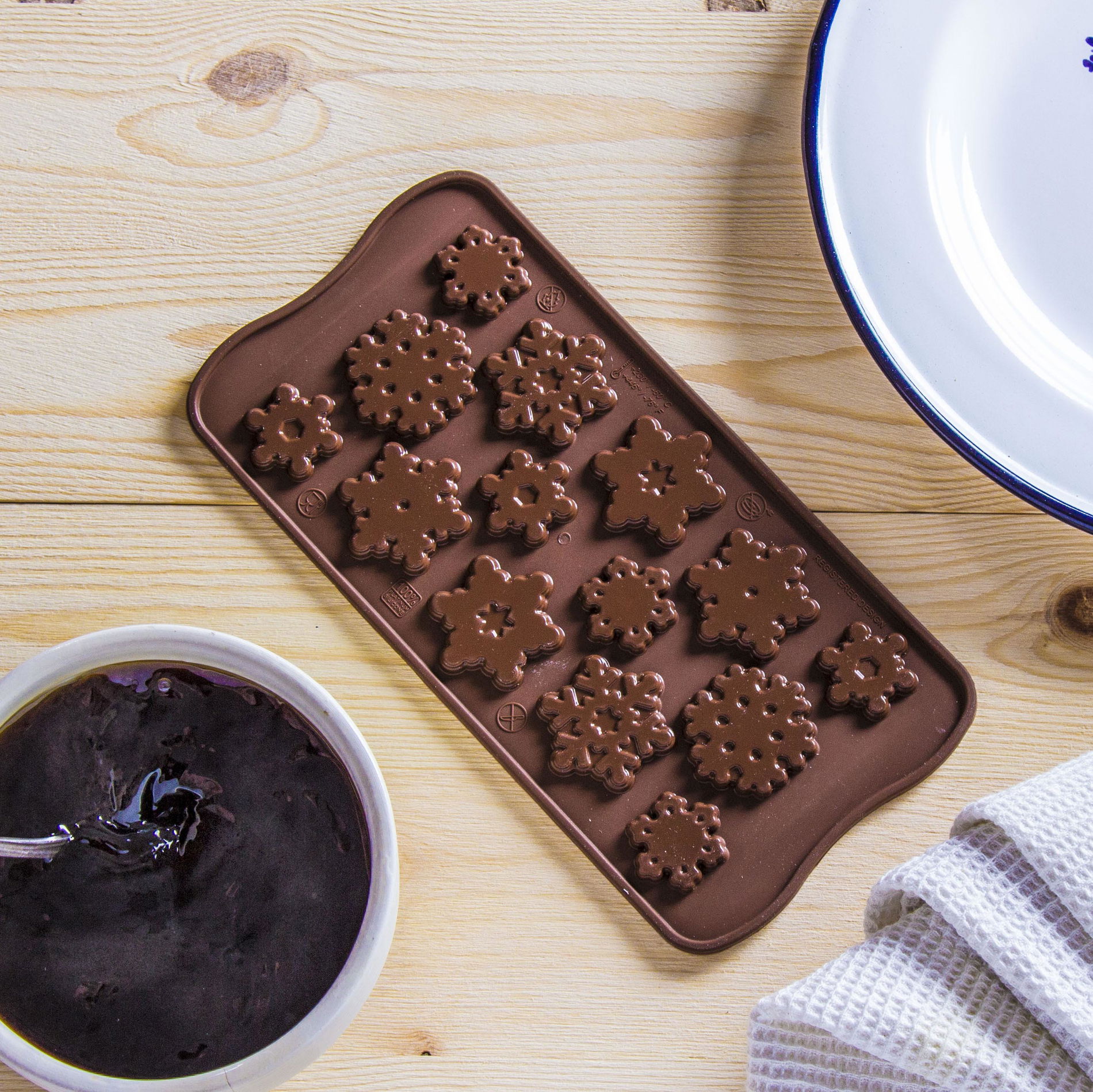 SILIKOMART Easy Choc - silikónová forma na čokoládové pralinky