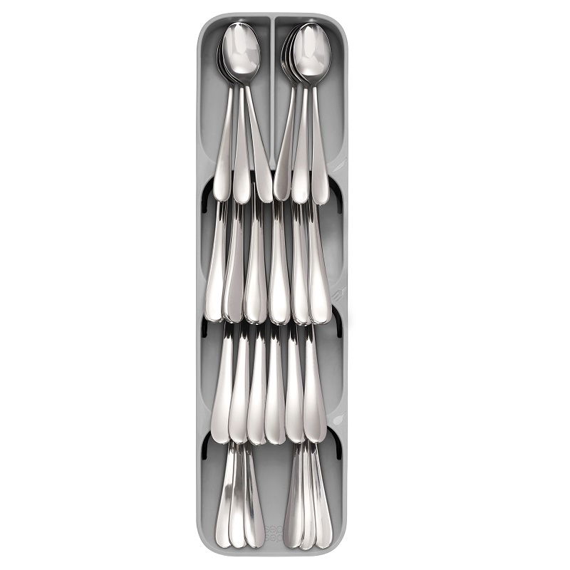 JOSEPH JOSEPH DrawerStore 39,5 x 11 cm sivý - organizér / vložka do zásuvky na príbor plastový
