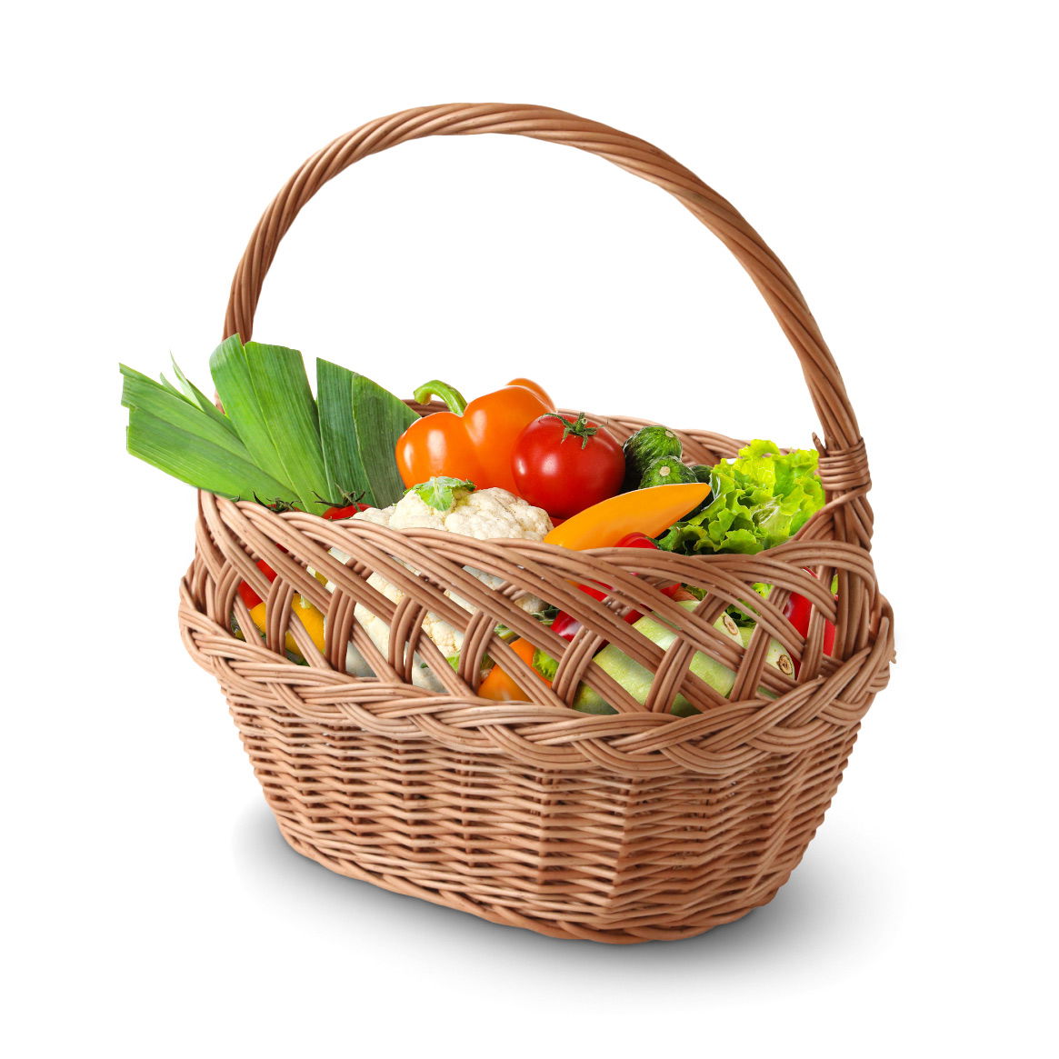 Velikonoční / nákupní proutěný košík WNUK 34 cm