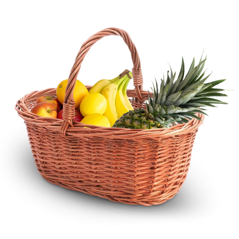 Velikonoční / nákupní proutěný košík WNUK 37 cm