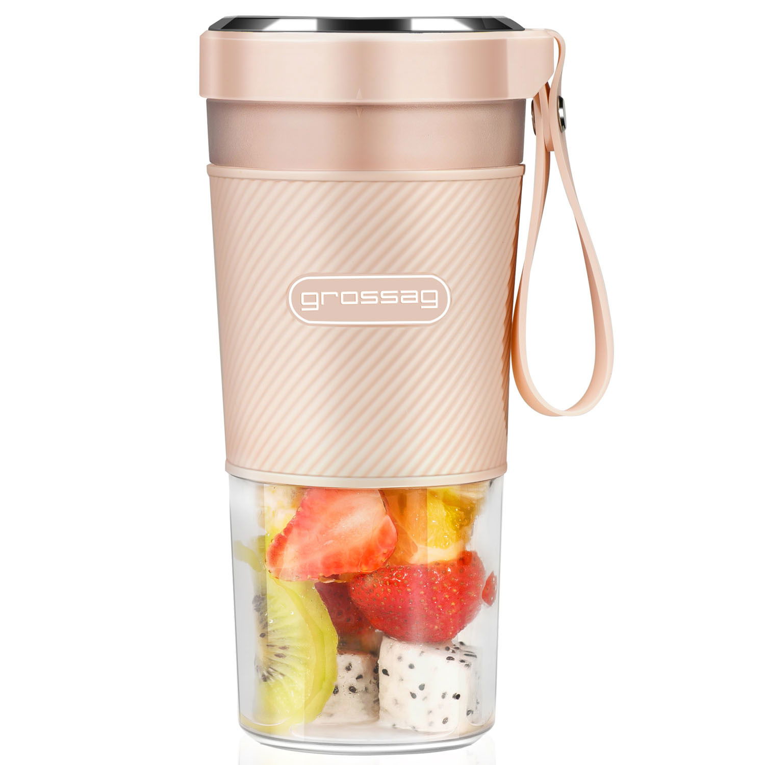 Blender kuchenny ręczny tritanowy GROSSAG SMOOTHIE RÓŻOWY 67 W Blender kuchenny ręczny tritanowy GROSSAG SMOOTHIE RÓŻOWY 67 W