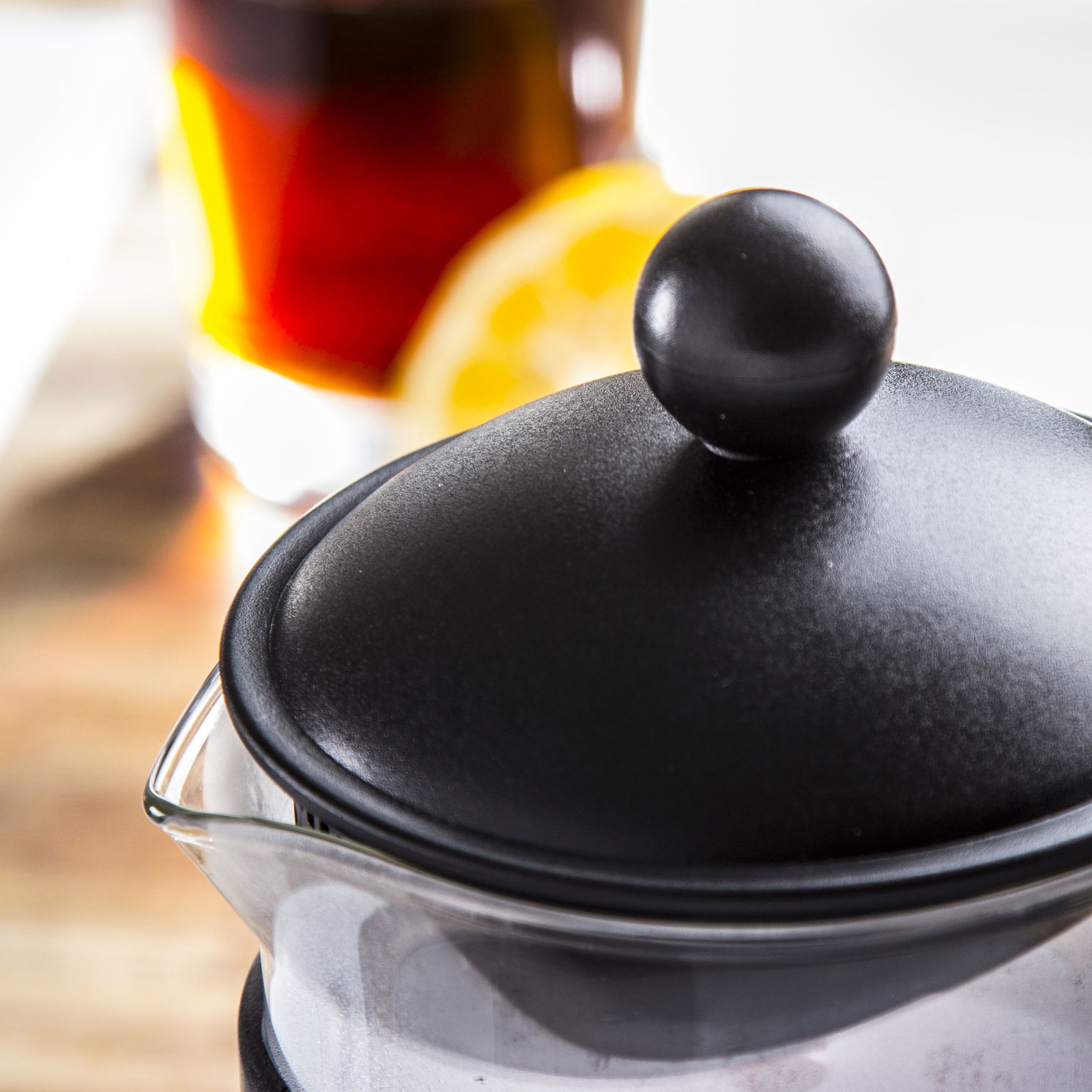 French press - skleněná konvice na čaj a kávu HOME DELUX SOFIA 0,8 l