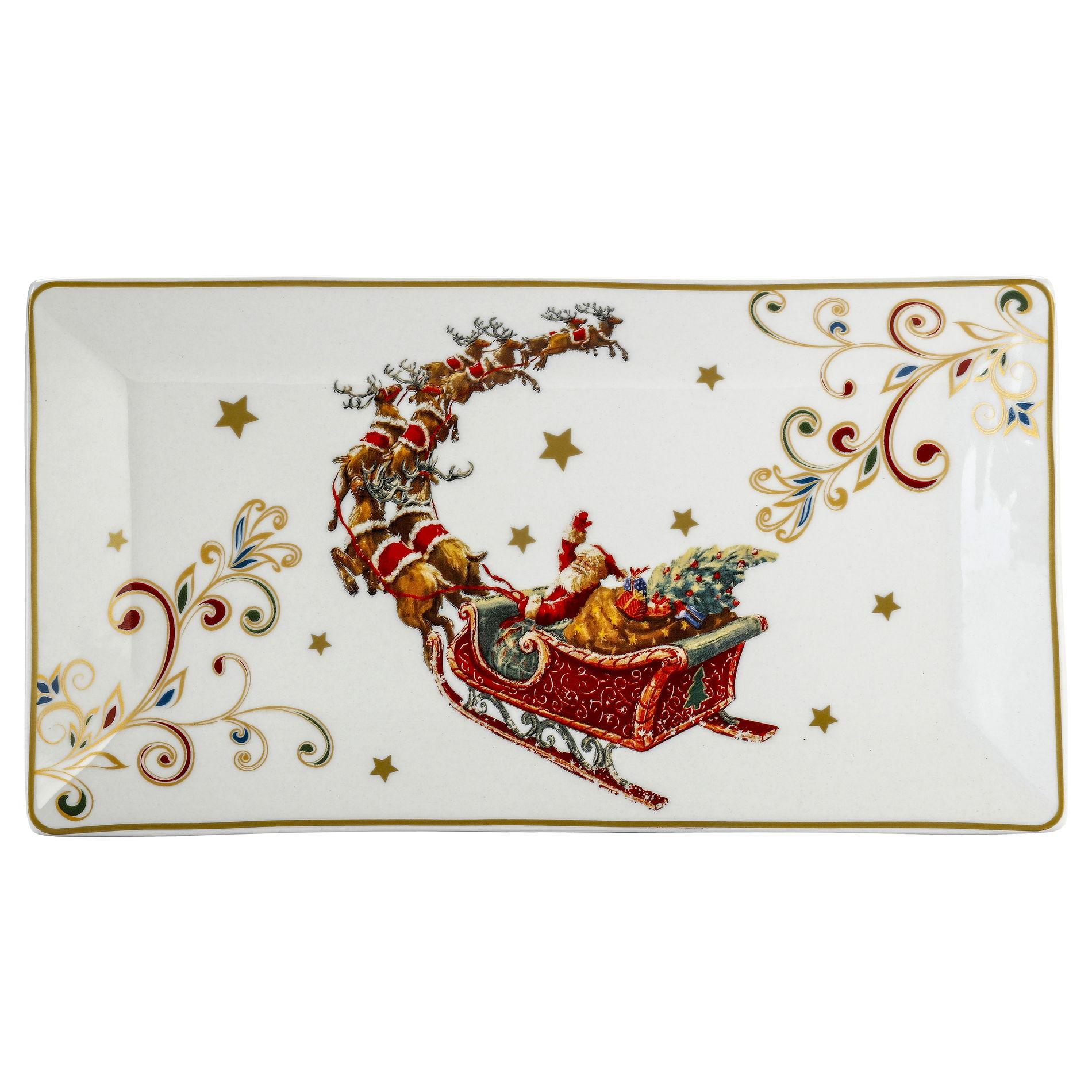 Porcelánový talíř SANIE 25,5 x 14 cm