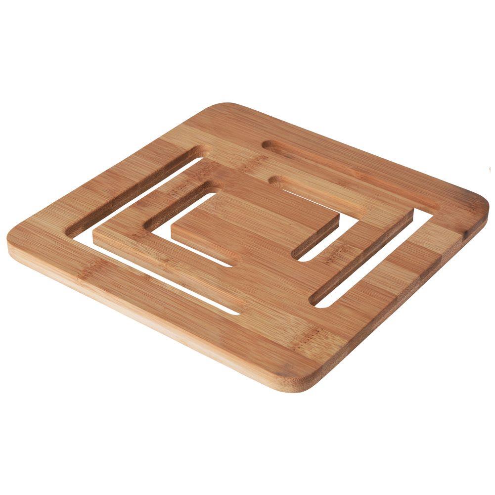 Bambusový podložka pod hrniec HOT POT 20 x 20 cm