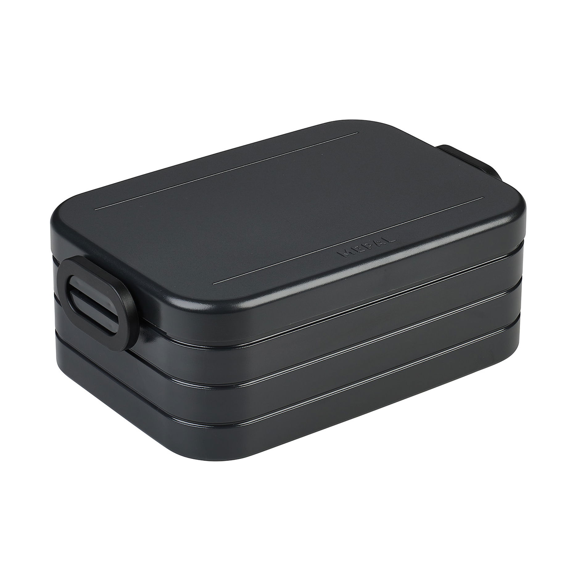 MEPAL Take a Break Midi Nordic Black 0,9 l - plastový obedový box / raňajková krabička