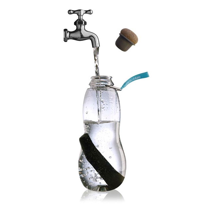 BLACK BLUM Eau Good 0,8 l zelená - fľaša na filtrovanie vody z tritanu