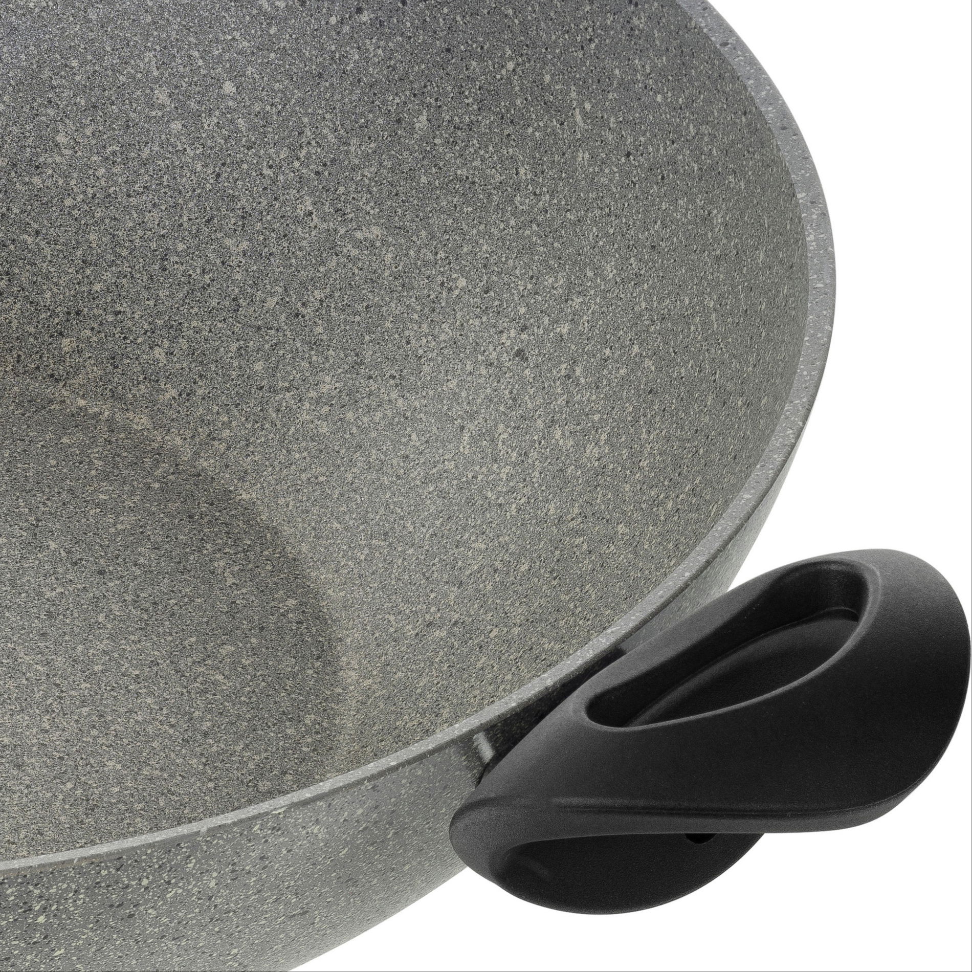 BALLARINI Ferrara 36 cm - nepřilnavá granitová pánev wok s pokličkou
