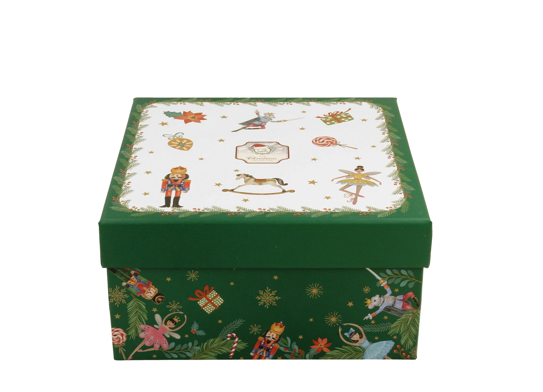 Vianočná porcelánová šálka s podšálkou a lyžičkou DUO CHRISTMAS SPIRIT 280 ml