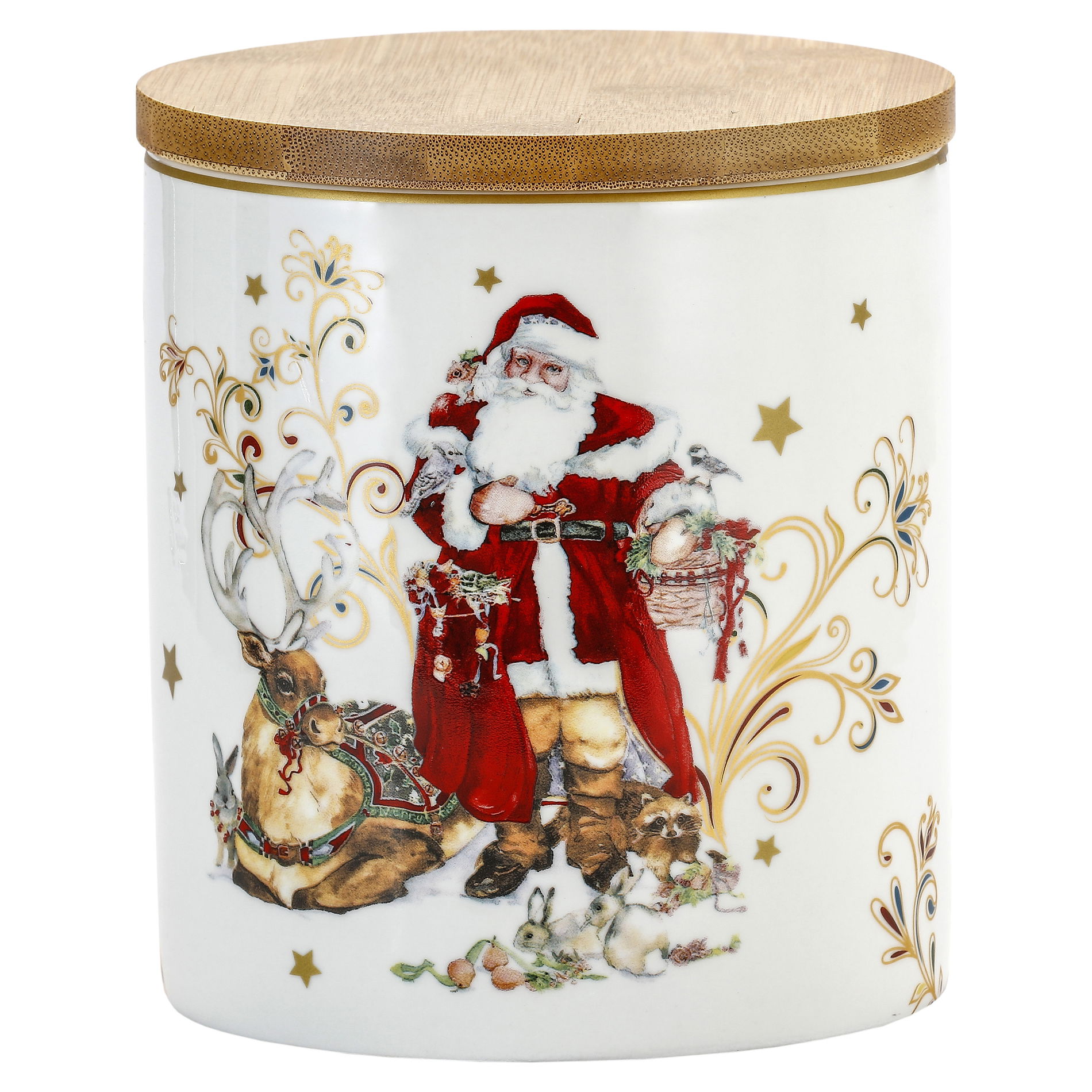 Porcelánový kontajner na jedlo MIKULÁŠ A SOB 1,3 l