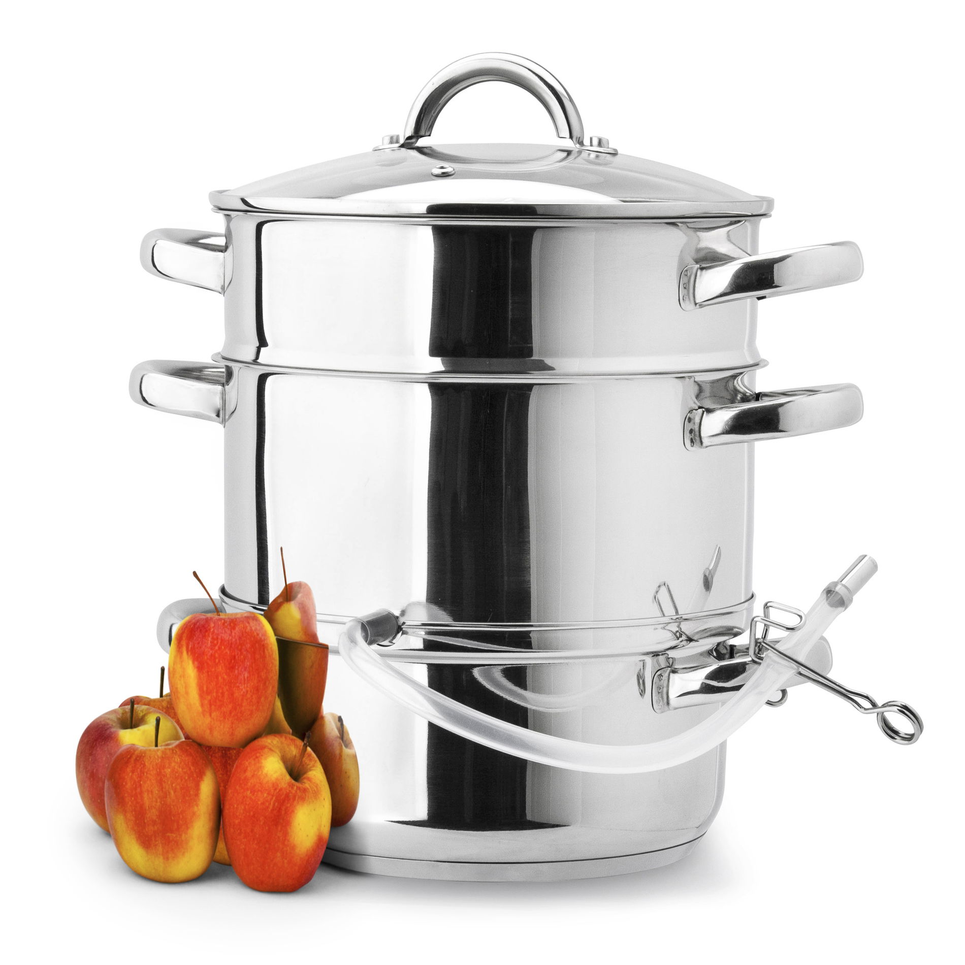 KONIGHOFFER Fruit 5 l – nerezová, parní souprava pro odšťavňování ovoce a zeleniny