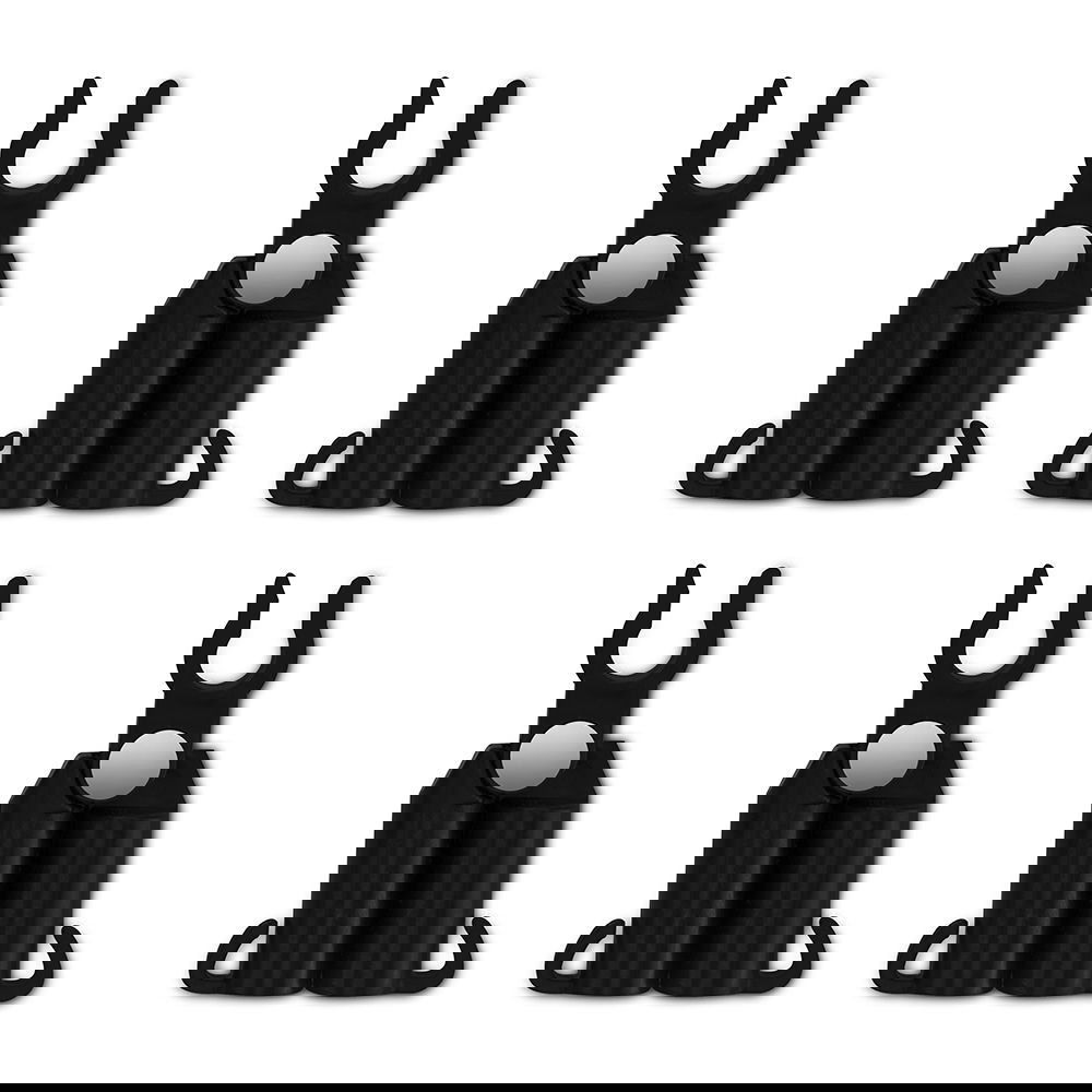Spojky na tyčinky plastové CONNECTOR ČIERNE 6 ks 11mm
