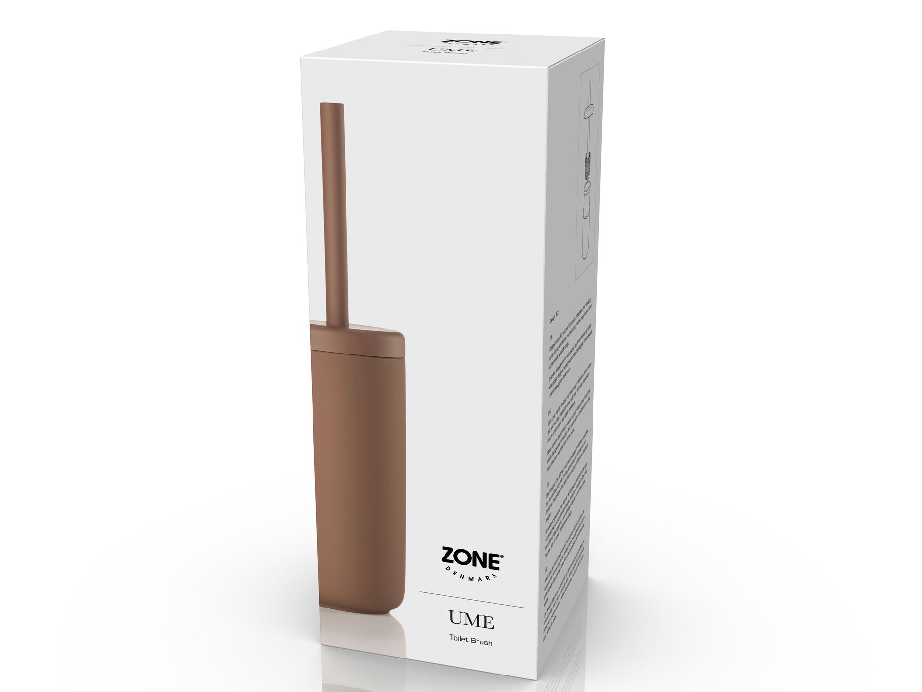 ZONE DENMARK Ume - szczotka do wc z pojemnikiem