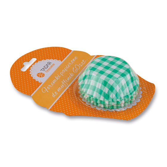 Papírové formičky / Papírové formy na muffiny TADAR MIX VZORŮ 60 ks.