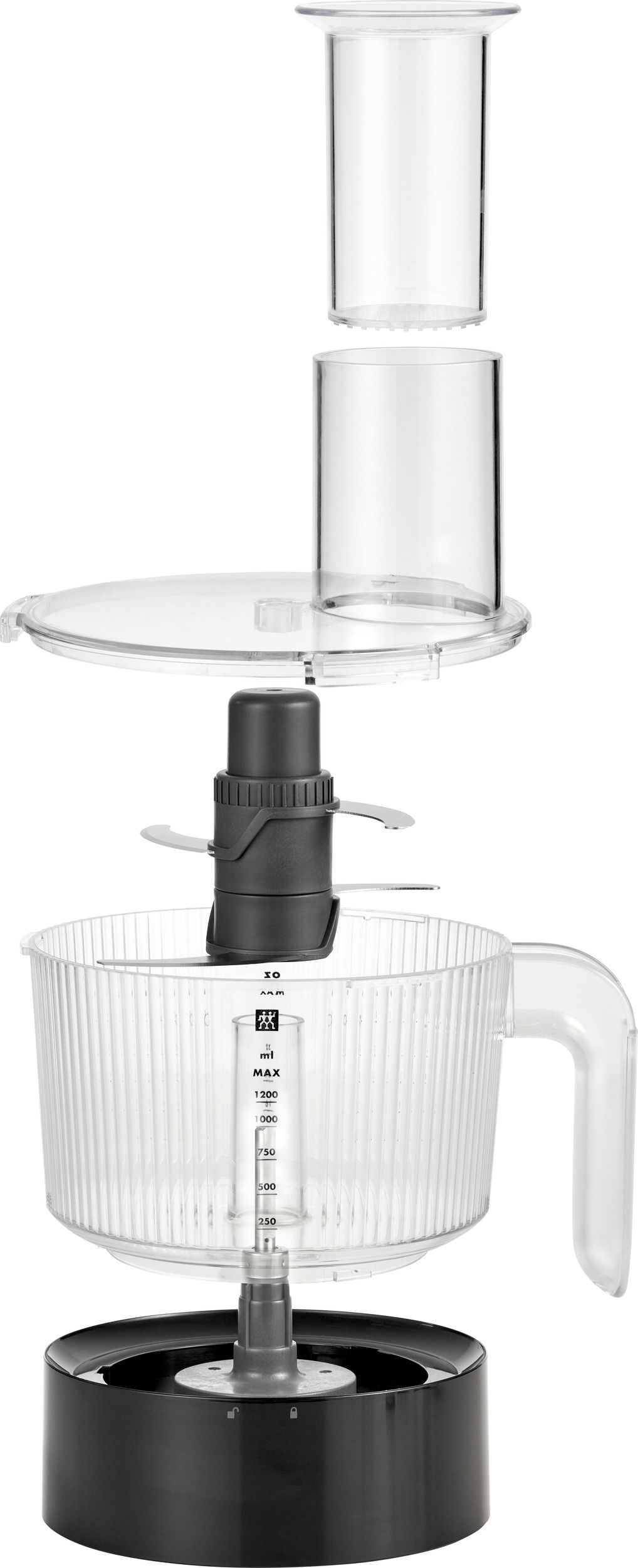 ZWILLING Enfinigy Pro black - mixovací nádoba 7 v 1 z nerezové oceli