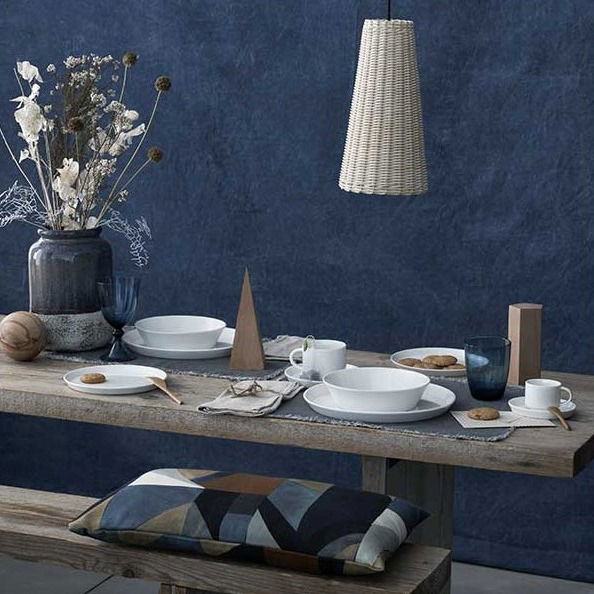 TOGNANA Fontebasso Polar Bianco 27 cm - plytký porcelánový obedový tanier