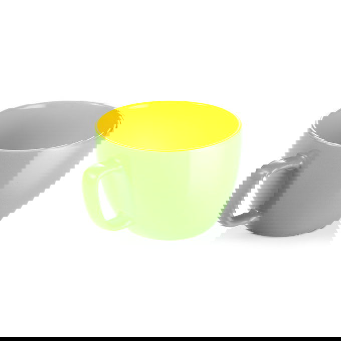 TESCOMA Crema Shine ekstra duża 850 ml zielona - filiżanka ceramiczna