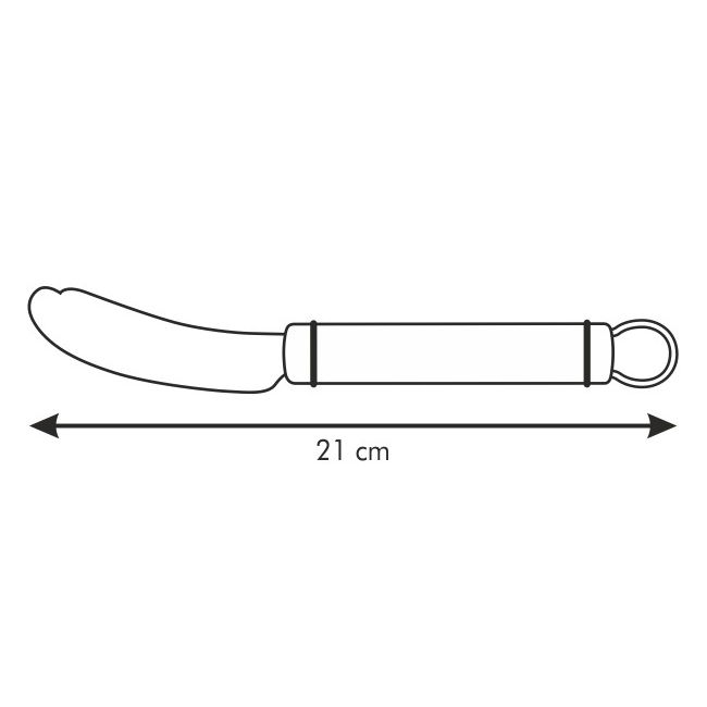 TESCOMA President 8,5 cm - nůž na máslo z nerezové oceli
