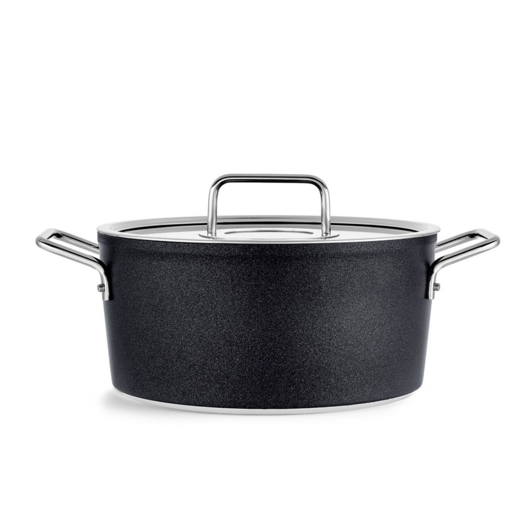 FISSLER Adamant 24 cm - hliníkový hrniec s pokrievkou