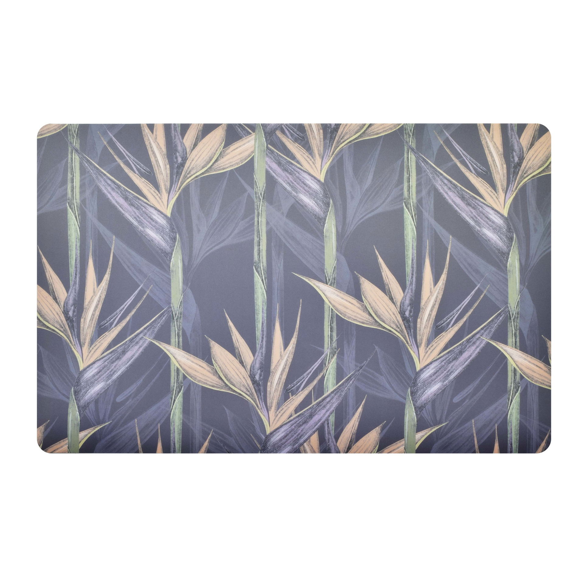 COOKINI BASIC KITCHEN LEAVES II podložka na stůl / polypropylenová podložka na stůl 43,5 x 28,2 cm