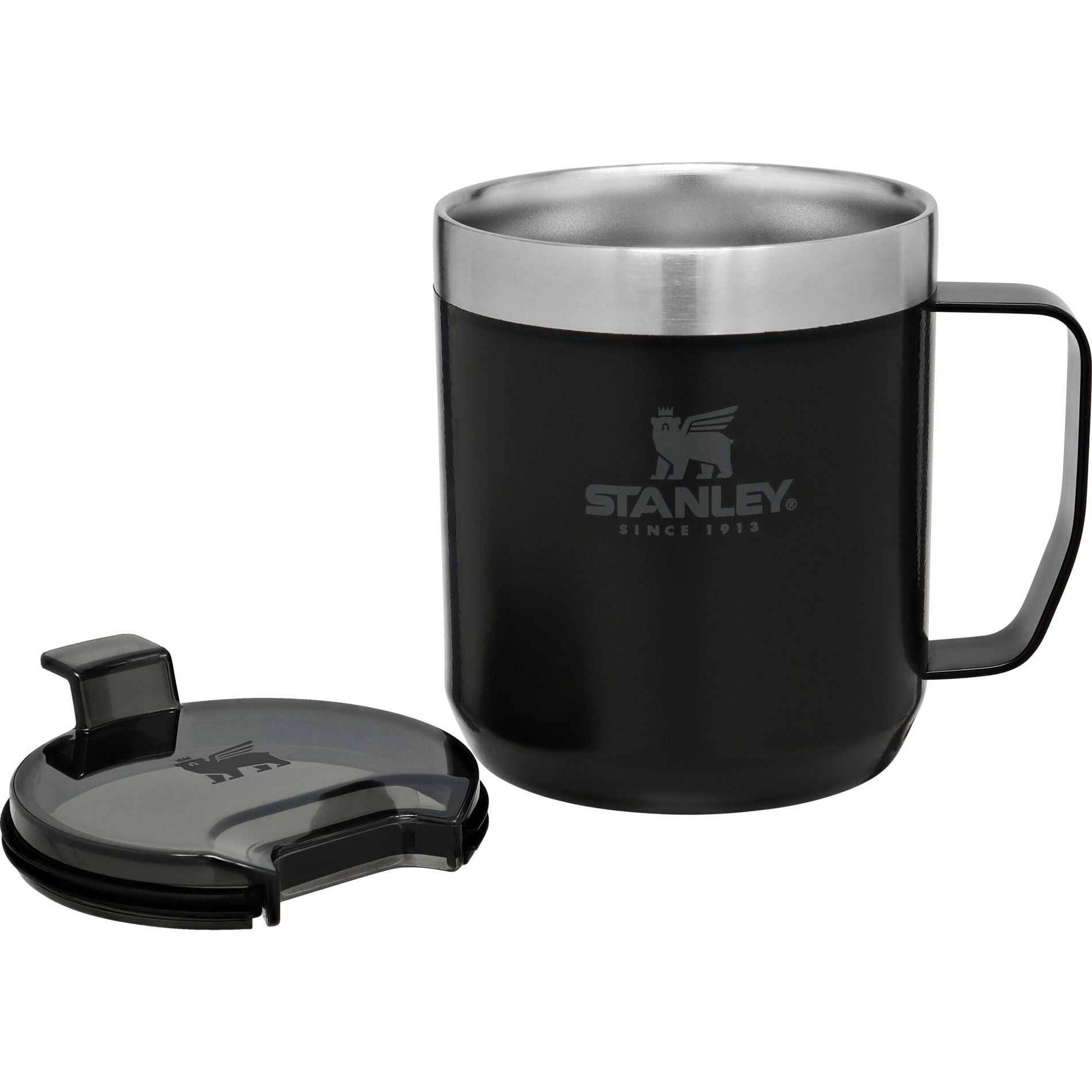STANLEY Classic 350 ml czarny - kubek termiczny z uchwytem