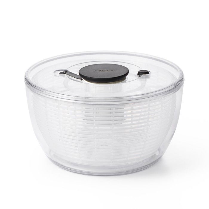 OXO Good Grips Lettuce 26,6 cm bílá - plastový odstředivý/sušicí strojek na salát