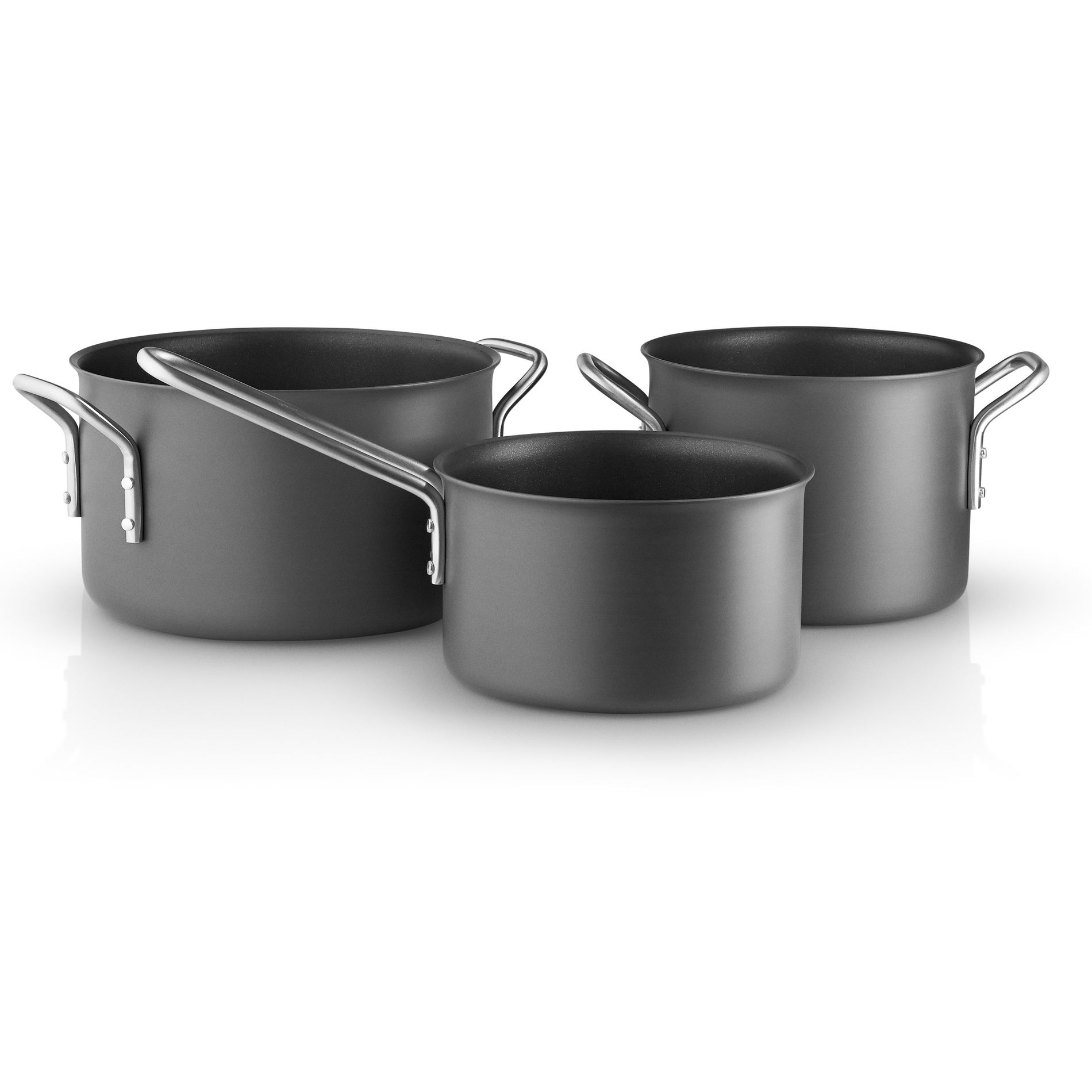 EVA TRIO Dura Line - sada 3 nerezových hrnců