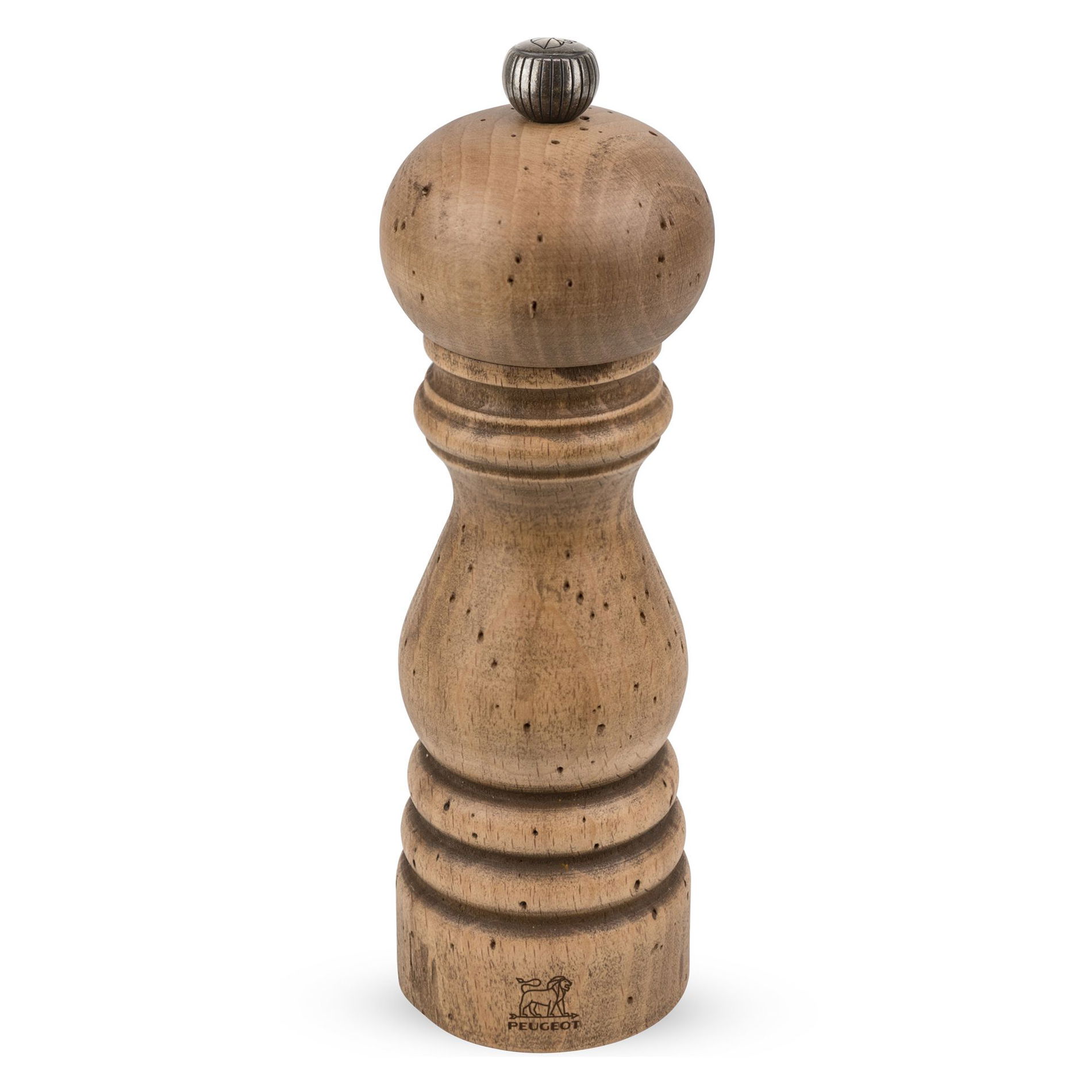 Dřevěný ruční mlýnek na sůl PEUGEOT ANTIQUE 18 cm
