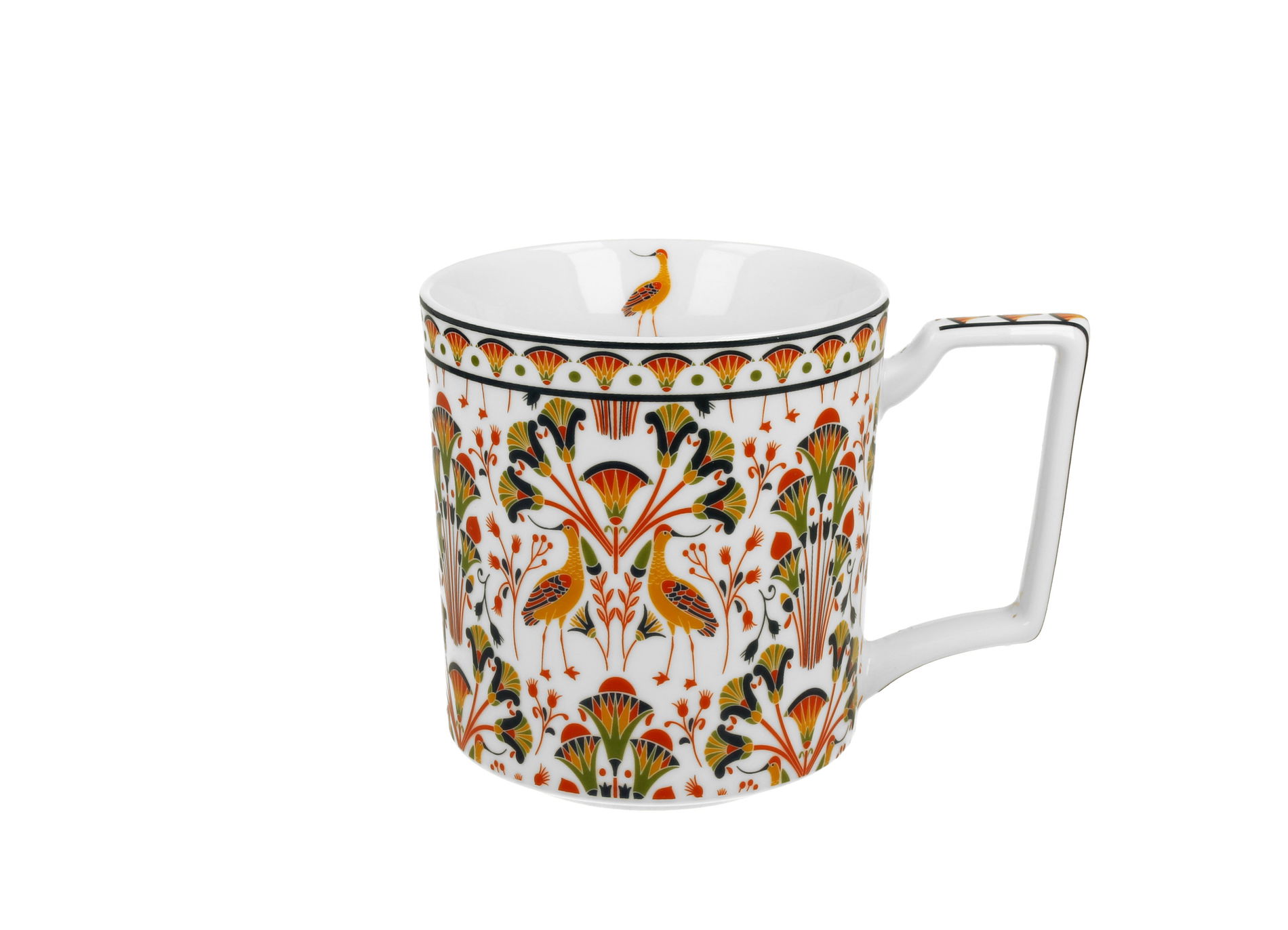 Porcelánový hrnček DUO GEOMETRIC HERON 650 ml