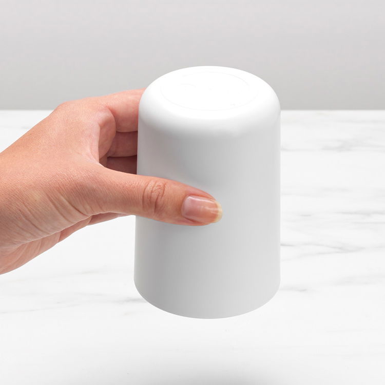 BRABANTIA ReNew bílý – plastový kelímek na zubní kartáčky