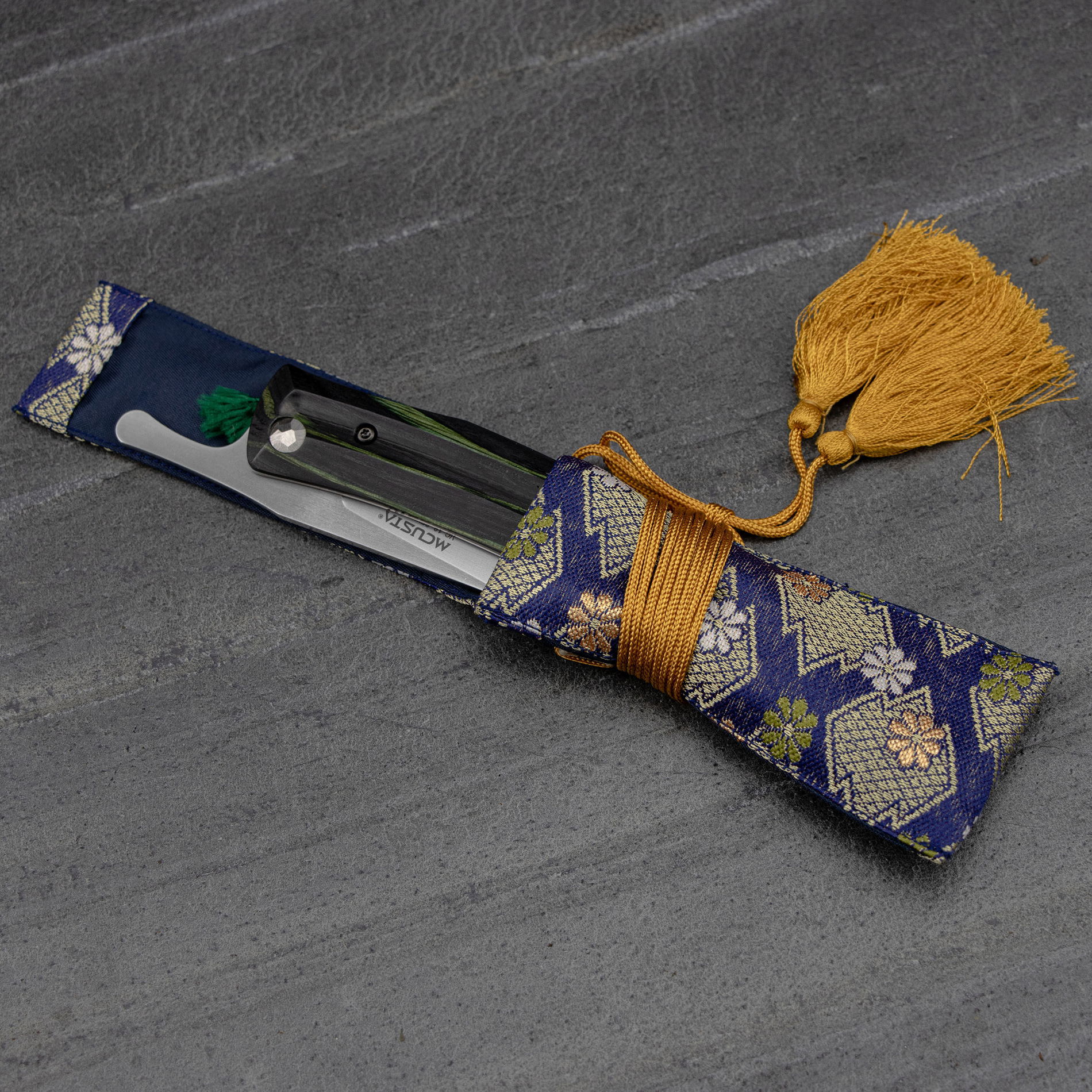MCUSTA Friction Folder 7,5 cm - japoński nóż survivalowy składany ze stali nierdzewnej
