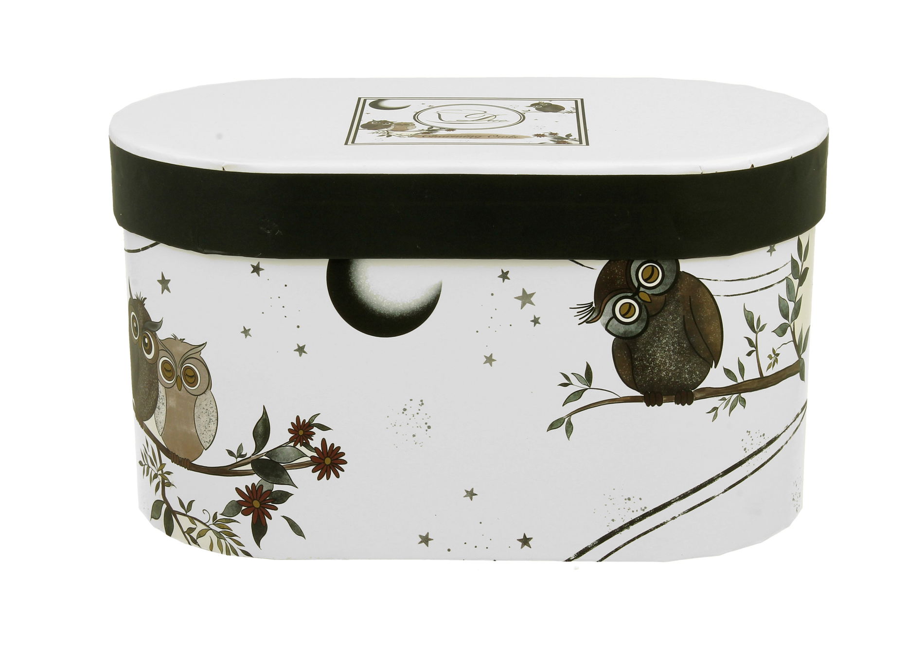 Kubki porcelanowe DUO ANIMALS CHARMING OWLS 380 ml 2 szt.