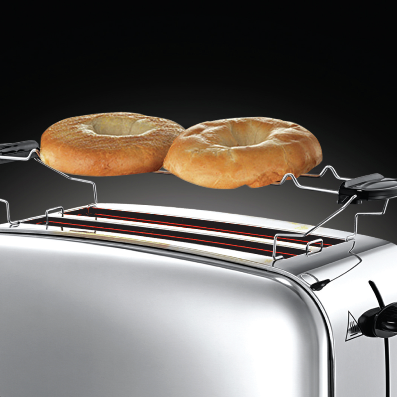 RUSSELL HOBBS Victory Four Slice Long Slot 1600 W – nerezový, elektrický toustovač/topinkovač