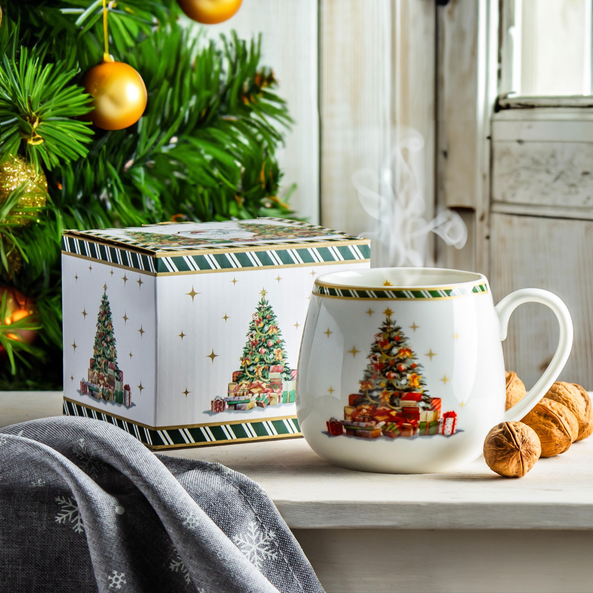 Vánoční hrnek DUO CHRISTMAS TREE 430 ml